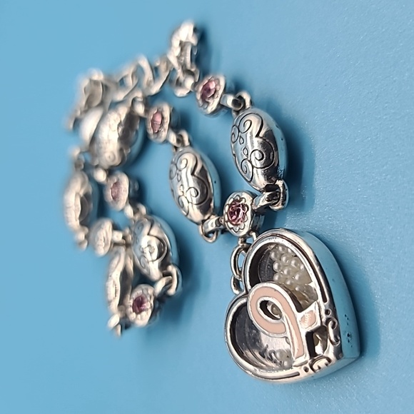 2015 Brighton "TRUST YOUR JOURNEY" Love Heals Bracelet 4 Breast Cancer Awareness - Picture 9 of 12